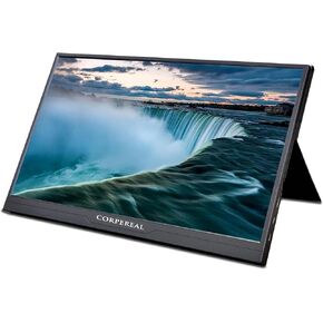 15.6" IPS HDR 1080P Dual Speaker Gaming Computer Second Display Portable Monitor Extending Laptop Screen for Traveling, Graphic Designing, Working