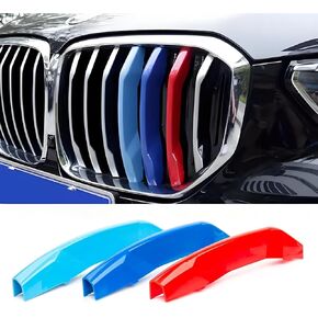 Front Grille Insert Trims Strips Grills For 2020 2021 2022 X1 F48 Exterior Decoration Accessories 3 PCS