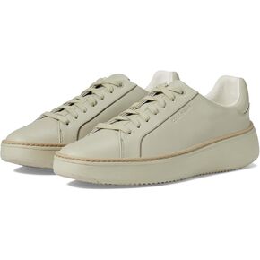 Cole Haan Women's Grandpro Topspin Sneaker, Black/Ivory/Cyber Yellow, 5.5
