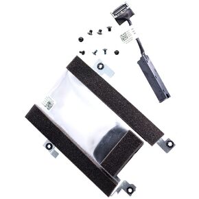 كابل القرص الصلب Deal4GO SATA PCX32 0PCX32 مع حامل العلبة HDD 96GVC لاستبدال Dell Precision 3560 3561 3571 Latitude 5520 5521 5531