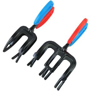 2pcs Fish Gripper Teeth Teeth Fishing Hook Remover Fish Lip Grip Tool Strong Grip Fishing Clamp Multifunctional Fish Control Tool Tackle Holder