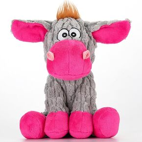 Plush Dog Toys for Large Dogs, Tough Chew Toys for Dogs, Crinkle Stuffed Animal Squeaky Dog Toys for Medium Large Dogs, Interactive Dog Toys for Aggressive Chewers, Big Dog Chew Toys, Pet Toys