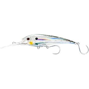 Nomad Design DTX Minnow 110 with Patented Autotune System - Distressed Baitfish Swimming Action, Hydrospeed Belly Eyelet for Faster Trolling