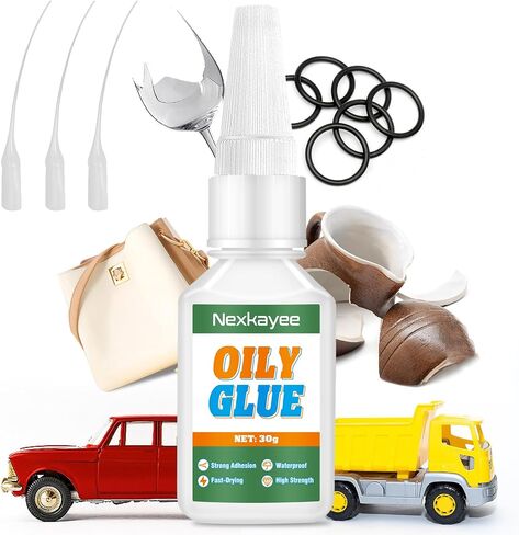 Super Glue, Fast-Drying Superglue, 30g Super Adhesive, Strong Glass Glue, High Strength Glass Repair Glue for Glass, Acrylic, Ceramics, Mirrors, DIY Crafts and More in Saudi Arabia