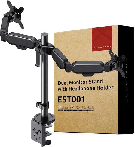 Dual Adjustable Monitor Stand: Monitor Arm in Saudi Arabia