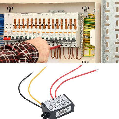 Step Down Voltage Convertor, AC 10-28V to DC 12V Converter AC DC Step Down Power Supply Module IP67 for Car Screen Monitor Camera Fan Motor Router (5A) in Saudi Arabia