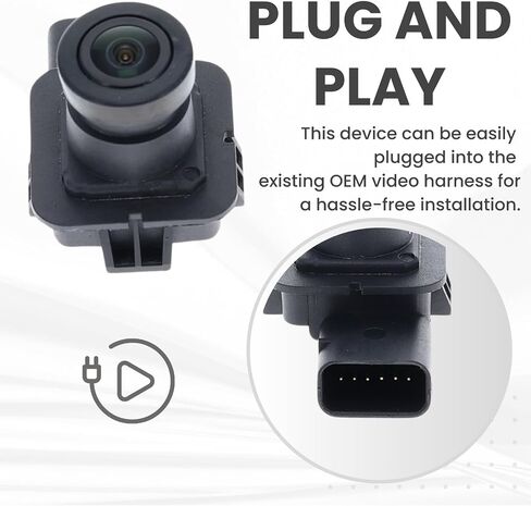 Backup Camera Replaces for 2018 2019 Ford Fiesta Hatchback/Fiesta ST OE Part # D2BZ19G490E D2BT19G490AD in Saudi Arabia