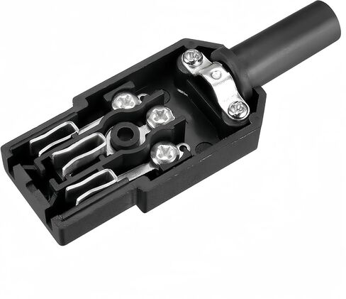 C13 Female IEC320 Connector Assembly Adapter Rewirable Plug AC250V 10A 3 Terminals Power Socket,5 pcs in Kuwait