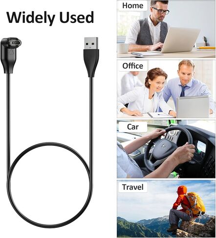 Vancle for Garmin Watch Charger, USB Charging Cable for Garmin Fenix 7 7S 7X 6 6S 6X 5 5S, Forerunner 945 45 45S 245 Music, Vivoactive 5 4 4S 3, Venu Sq 2 2S, Instinct, Approach S10 S40 S60 (USB) in Saudi Arabia