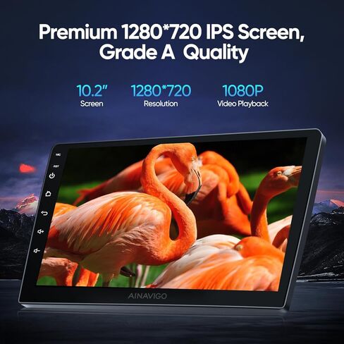 5G WiFi Car Stereo for Toyota RAV4 2013 2014 2015 2016 2017 2018,10.2 Inch IPS HD Touch Screen Car Radio Wireless CarPlay Android Auto, GPS FM/SWC Bluetooth 1080P Backup Camera (2G+32G) in Saudi Arabia