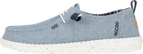 Hey Dude Wendy Chambray Tan Size 7, Women’s Shoes, Women’s Slip-on Loafers, Comfortable & Light-Weight in Saudi Arabia