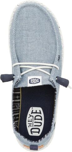 Hey Dude Wendy Chambray Tan Size 7, Women’s Shoes, Women’s Slip-on Loafers, Comfortable & Light-Weight in Saudi Arabia