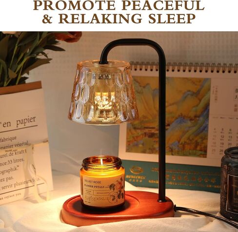 Dimmable Candle Warmer Lamp with Timer Electric Candle Warmer for House Warming Decor Candle Lamp Warmer for Jar Candles Wax Melt Warmer Presents for Women Mom Birthday Festival (Gold) in Saudi Arabia