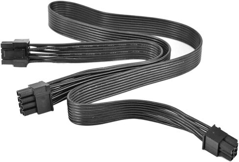 بديل Suyitai لكابل الطاقة Cooler Master Silent Pro Gold PCIe 6 Pin إلى Dual 6+2 8-P in Saudi Arabia