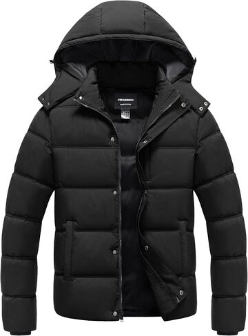 Men's Puffer Jacket Waterproof Winter Parka jacket Warm Thicken Ski Coat in Saudi Arabia