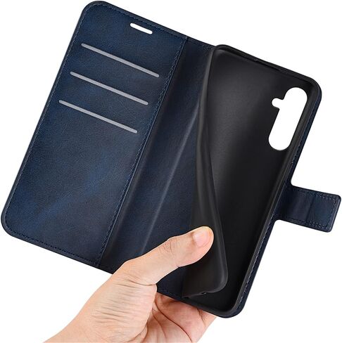 Flip Case for Samsung A34 5G Wallet PU Leather Magnetic Protective Cellphone Case for Samsung Galaxy A34 5G A346M Folio Book Cover with Stand (Red) in Saudi Arabia