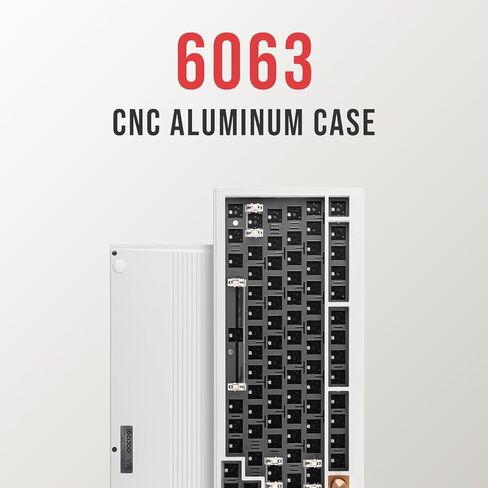 مجموعة لوحة مفاتيح الألعاب CIDOO V98 96% من الألومنيوم، مجموعة لوحة مفاتيح ميكانيكية حشية مع 5 طبقات حشوة، QMK قابلة للبرمجة، BT5.0/2.4 جيجا هرتز/USB-C مجموعة هيكلية مخصصة قابلة للتبديل السريع لـ Win/Mac in Kuwait