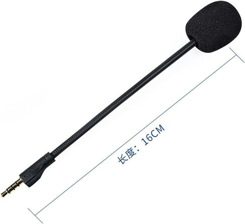 Black Replacement Game Mic Detachable Microphone Boom for Steelseries Arctis 1 1.0 One Wireless Headphones Gaming Heads Replacement Mic, Headphone Earpads, Headphones, Earbuds and Accessories in Saudi Arabia