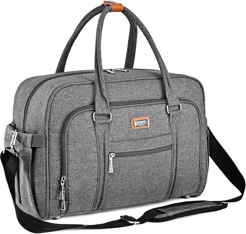 WelaVila Diaper Bag Messenger, Stylish Baby Bags with Changing Pad & Insulated Pockets for Mom & Dad, Unisex Multifunction Travel Diaper Tote – Sage Green in Saudi Arabia