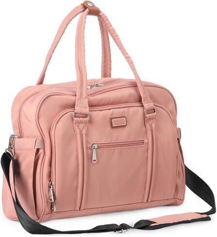 WelaVila Diaper Bag Messenger, Stylish Baby Bags with Changing Pad & Insulated Pockets for Mom & Dad, Unisex Multifunction Travel Diaper Tote – Sage Green in Saudi Arabia