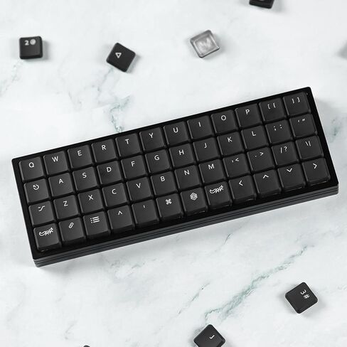 مجموعة أغطية مفاتيح شفافة من Chocfox-Fans WOB أغطية مفاتيح منخفضة المستوى PBT أغطية مفاتيح للوحة المفاتيح الميكانيكية Kailh Chocolate Switch in Saudi Arabia
