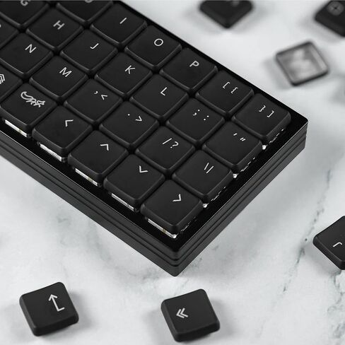 مجموعة أغطية مفاتيح شفافة من Chocfox-Fans WOB أغطية مفاتيح منخفضة المستوى PBT أغطية مفاتيح للوحة المفاتيح الميكانيكية Kailh Chocolate Switch in Saudi Arabia