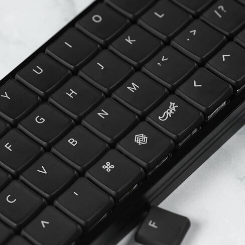 مجموعة أغطية مفاتيح شفافة من Chocfox-Fans WOB أغطية مفاتيح منخفضة المستوى PBT أغطية مفاتيح للوحة المفاتيح الميكانيكية Kailh Chocolate Switch in Saudi Arabia