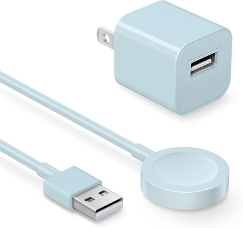 [MFi Certified] Watch Charger for Apple Watch Charger Magnetic Fast Smart iWatch Charger 3.3FT Charging Cable USB Wall Plug Adapter Block Compatible with Apple Watch Ultra Series SE/SE2/9/8/7/6/5/4/3 in Saudi Arabia