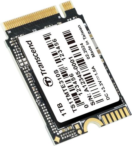 Transcend TS1TMTE300S 1TB M.2 PCIe Gen3x4 2230 NVMe Internal Solid State Drive with Speeds up to 2,000MB/s in Saudi Arabia