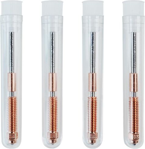 Creality K1C Nozzle 0.4mm, Quick-Swap with Titanium Alloy Heat Break, High Flow Support High-Speed Printing 30-600mm/s for Creality K1(2024)/K1 Max(2024)/K1C/K1 SE/Ender 3 V3/Plus 3D Printers in Kuwait