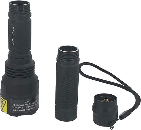Convoy C8 365nm UV LED Flashlight with Patented Glass Filter in Kuwait