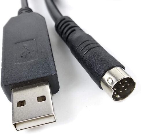 8 Pin Mini Din to USB Programming Cable FTDI Chip CT-62 CAT Cable Compatible with Yaesu Radio FT-100, FT-100D, FT-817, FT-817ND, FT-857, FT-857D, FT-897, FT-897D, 6FT in Kuwait