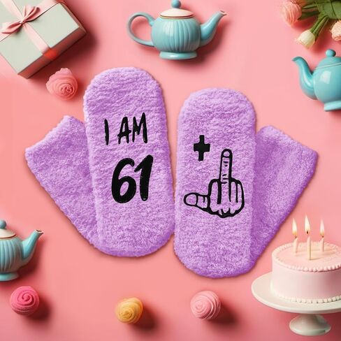 HAPPYPOP 70th Birthday Gifts Ideas for Women - Socks for 70th Year Old Birthday Women, Best Gifts for 70 Older Lady Elderly in Saudi Arabia