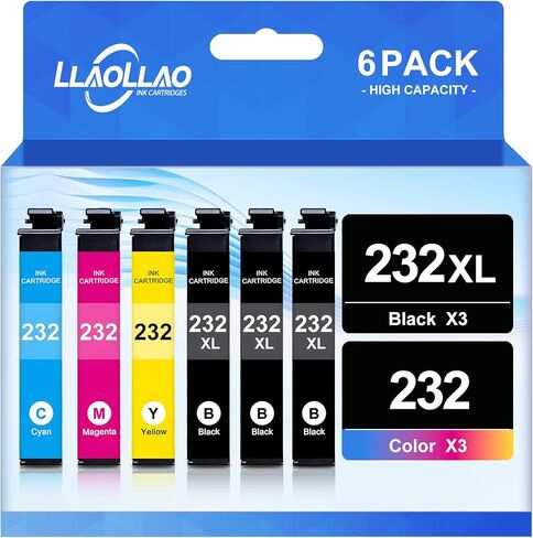 خراطيش حبر LLAOLLAO 65XL 65 عبوة كومبو سوداء اللون معاد تصنيعها بديلة لحبر HP 65 XL تعمل مع طابعة Deskjet 3755 3700 3772 3722 3752 2600 2652 2622 Envy 5055 5000 5070 (عبوتان) in Saudi Arabia