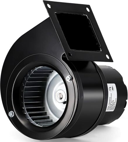 Hiorucet 1TDR3 Centrifugal Blower Motor Replaces Dayton 1TDR3, 1TDR3A, 4C447, PU-4C447, B45227, Draft Inducer Blower Motor Compatible with Englander Pellet Stove 25-PDV, 25-PI, 55-SHP22, 55-SHP20 in Kuwait