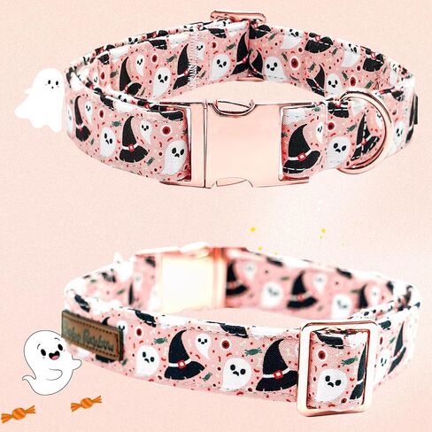 Dog Collars, Plaid Print Pet Collar Durable Metal Collar Soft Girl Boy Dog Collars Adjustable Dog Collar for Large Dogs in Kuwait