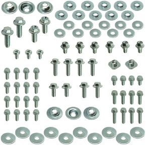 87 pc Specbolt Suzuki RM RMZ Body Bolt KIT for Plastics fenders seat Fork Guards Radiator shrouds fits RM60 RM65 RM80 RM85 RM100 RM125 RM250 & RMZ250 & RMZ450