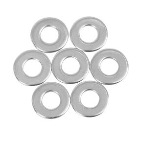 X AUTOHAUX M6 x 14mm x 1.2mm Stainless Steel Flat Washer Car Fastener Sealing Gaskets 110pcs