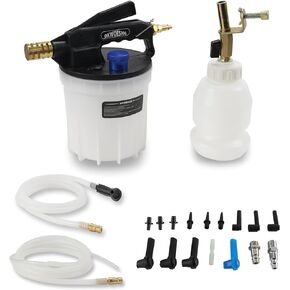 Vacuum Brake Bleeder Kit - 2L Pneumatic Brake Fluid Extractor - Power Brake & Clutch Pressure Bleeding Vacuum Pump in Kuwait