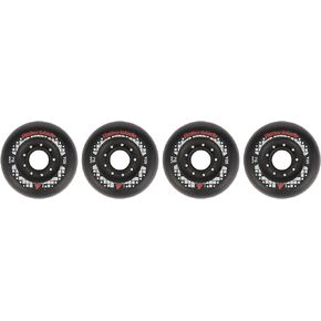 ROLLERBLADE Apex 76mm 80A Wheels, 4 Pack