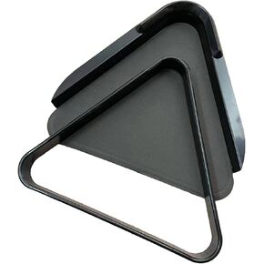 حامل كرات البلياردو 8 كرات مثلثة لكرات حمام السباحة مقاس 2-1/4 بوصة مع صينية كرات البلياردو، 8 رفوف كرات البلياردو، ملحقات طاولة البلياردو in Kuwait