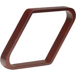 Pro Series TR9-C Doweled Wooden Billiard Ball 9-Ball Diamond Rack, Cherry,black