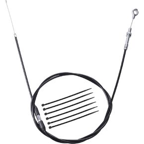 MRELC Go -Kart Throttle Cable, 75'' Throttle Cable -Straight End for VM22 VM24 - PZ27