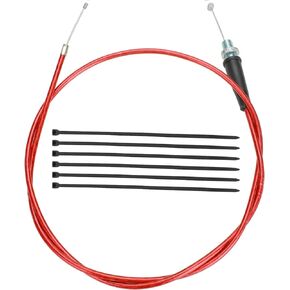 YOXUFA 50 inch Throttle Cable for 79cc 80cc 97cc 196cc 200cc 212cc 6.5hp Coleman CT200U CT200U-EX BT200X Baja Warrior MB165 MB200 Doodle Bug DB30 Hensim Massimo Falcon Monster Moto Motovox Mini Bike