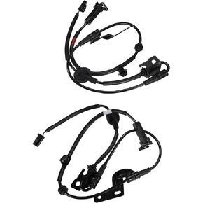 No.59910-C1000 / Wheel Anti-Lock Brakes Sensor Kit for Hyundai Sonata 2015-2019 / ABS Wheel Speed Sensor/Durable/Rubber / 2 Pcs/Black