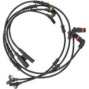 MOTOKU 4 Pcs Front Rear Left Right ABS Wheel Speed Sensor For W164 ML350 ML320 R320