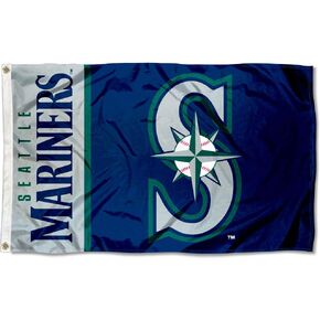 Seattle Mariners Flag 3x5 Banner