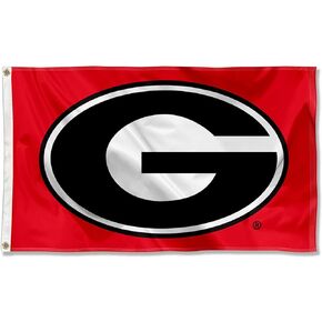 College Flags & Banners Co. Georgia Bulldogs Dawgs University Large College Flag
