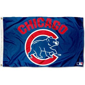 Chicago Baseball Walking Bear Flag 3x5 Banner