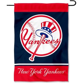 NY Yankees Retro Vintage Throwback Double Sided Garden Flag